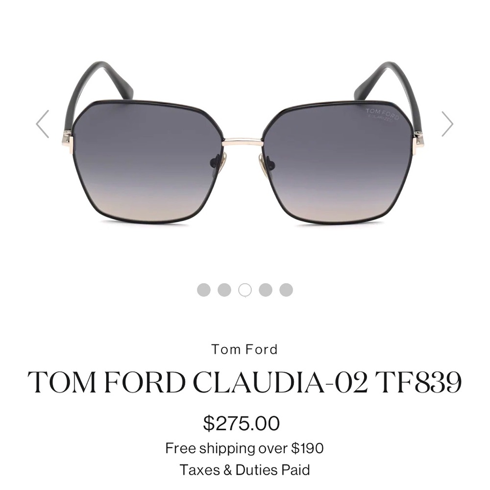 Tom Ford Sunglasses (REPOSH)